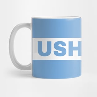 Ushuaia City in Argentina Flag Mug